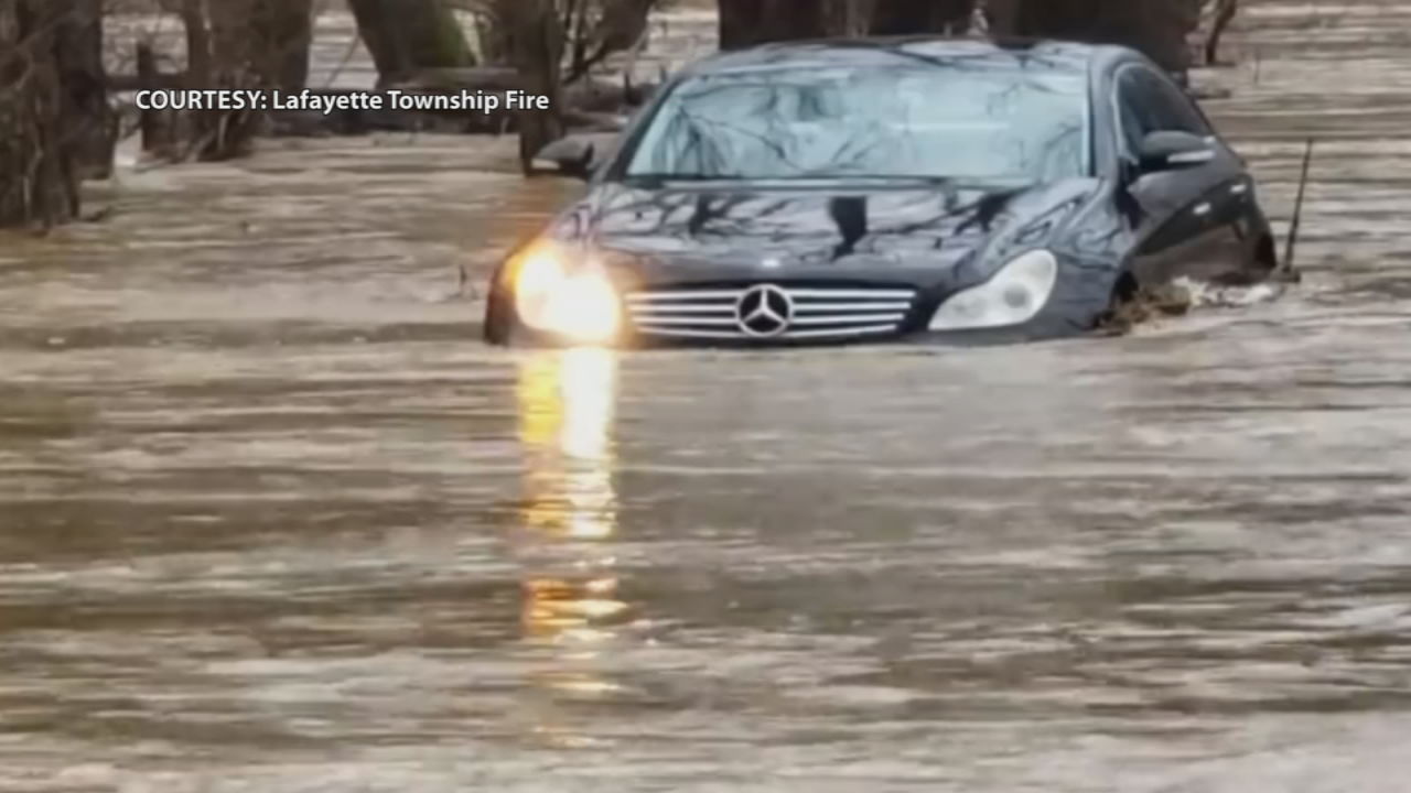 High floodwaters shut down main road leading to Horseshoe Southern Indiana